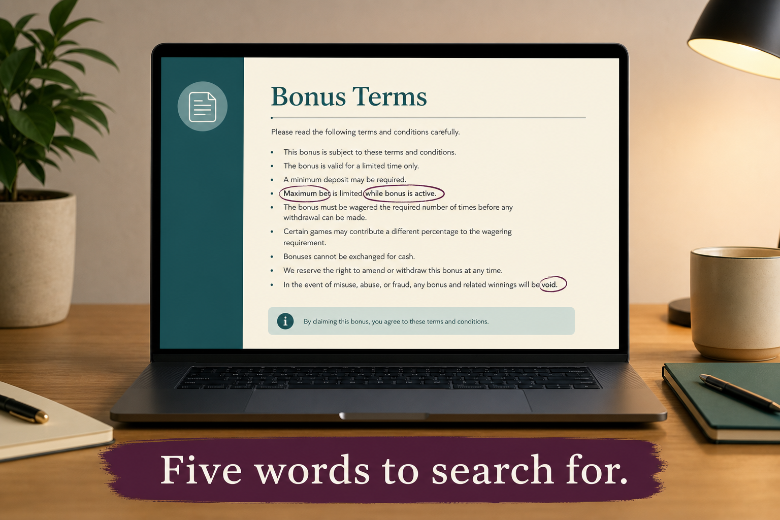 Max Bet Clauses: The Fine Print That Can Void Bonus Wins 2