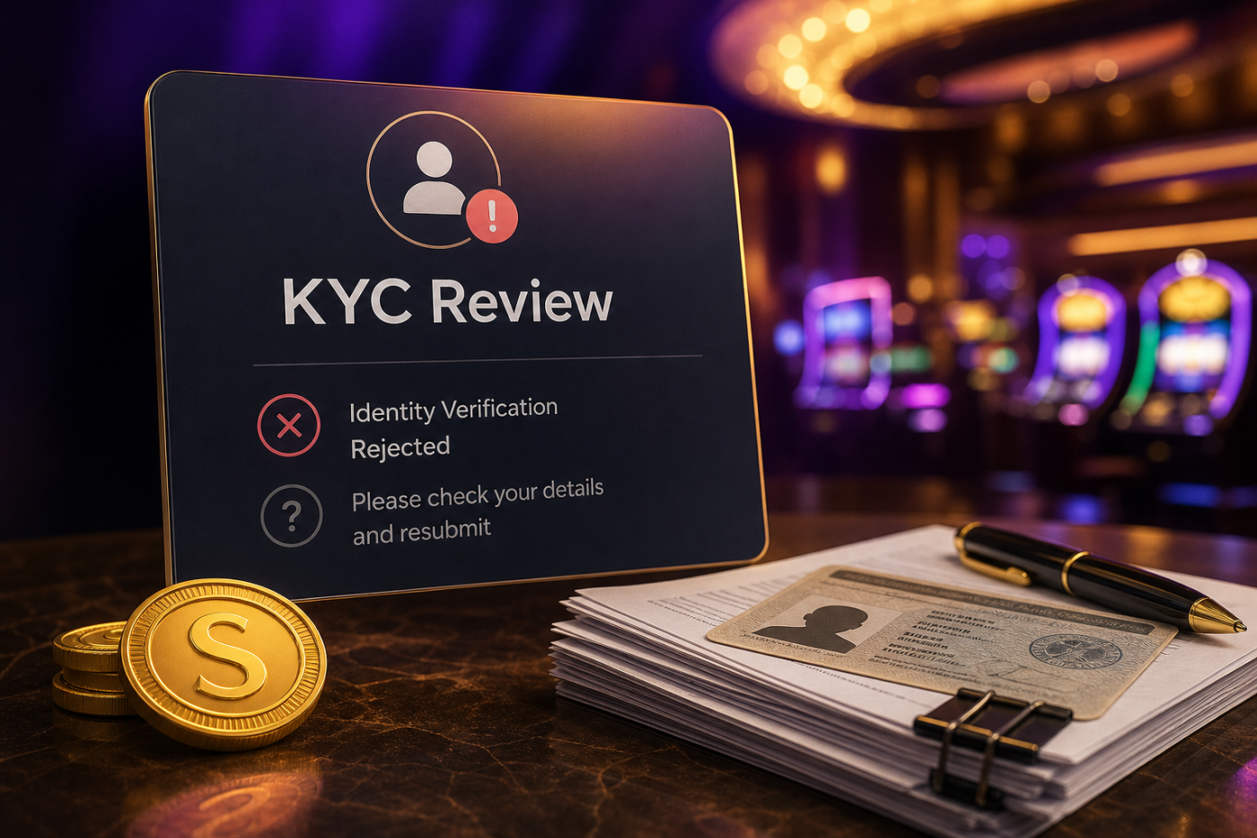 Sweeps Casino KYC Rejected? Here's What Actually Fixes It