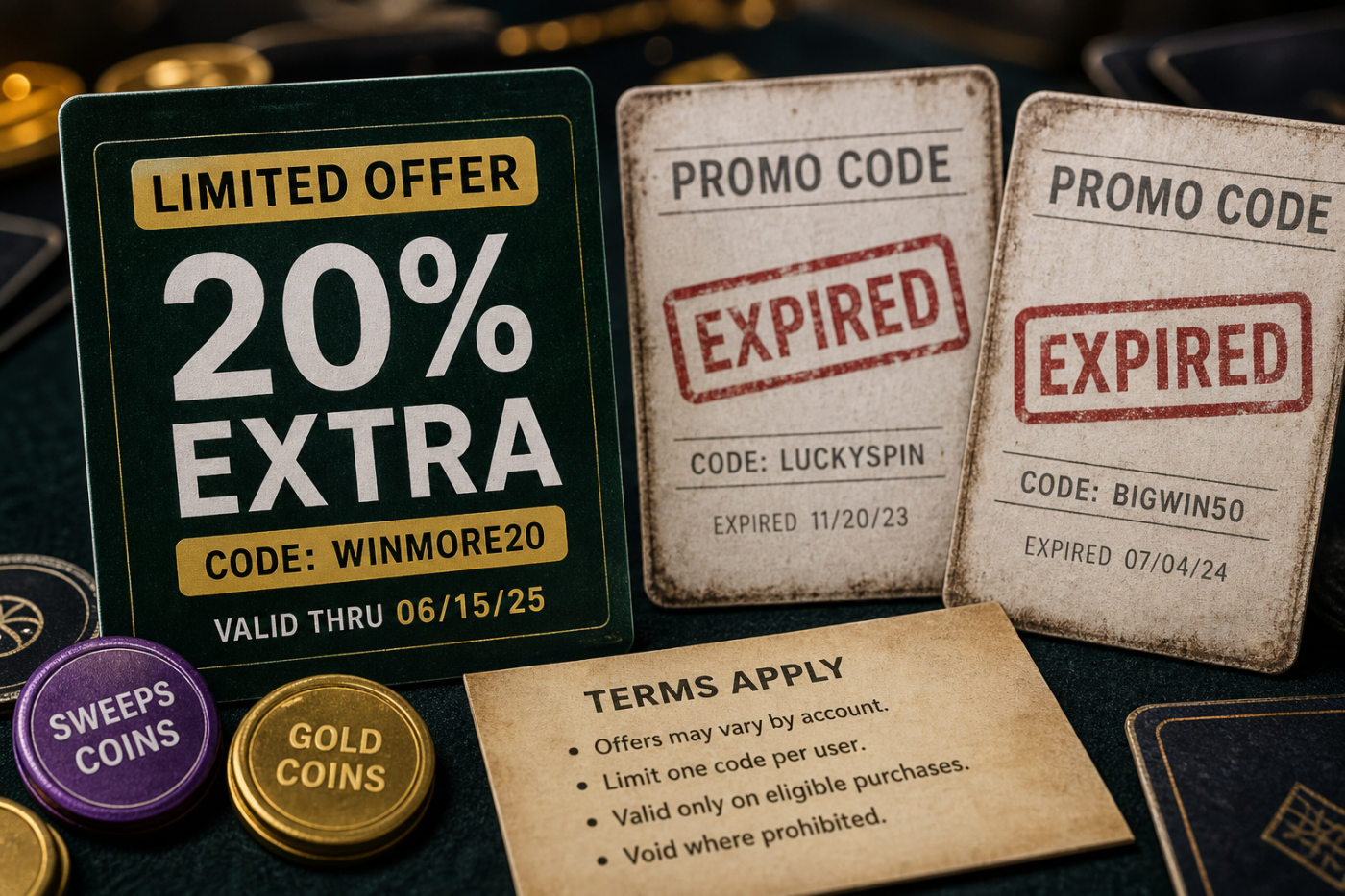 Sweepstakes Casino Promo Codes: The Freshness Test for Real Offers