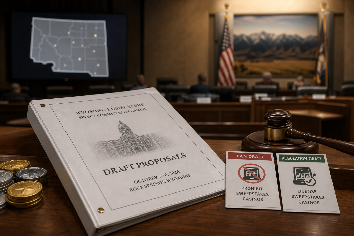 Wyoming Sweepstakes Casino Ban Draft Advances: What Happens Next
